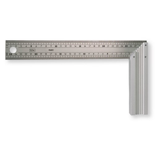 Equerre menuisier manche aluminium 300 mm x 170 mm